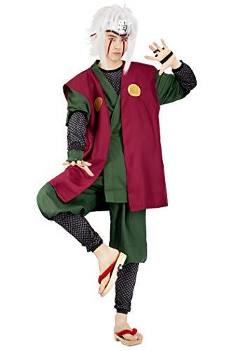 DAZCOS US Size Adult Jiraiya Anime Cosplay Costume (Medium) – NineFit - Europe