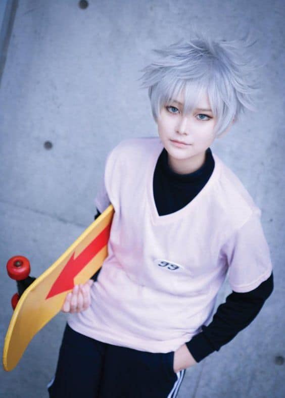 Hunter X Hunter Killua Zoldyck Cosplay Costume Custom Made Cosplay Suit