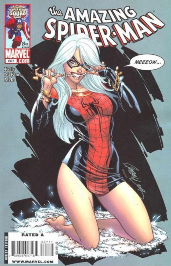 Amazing Spider-Man #607 Black Cat