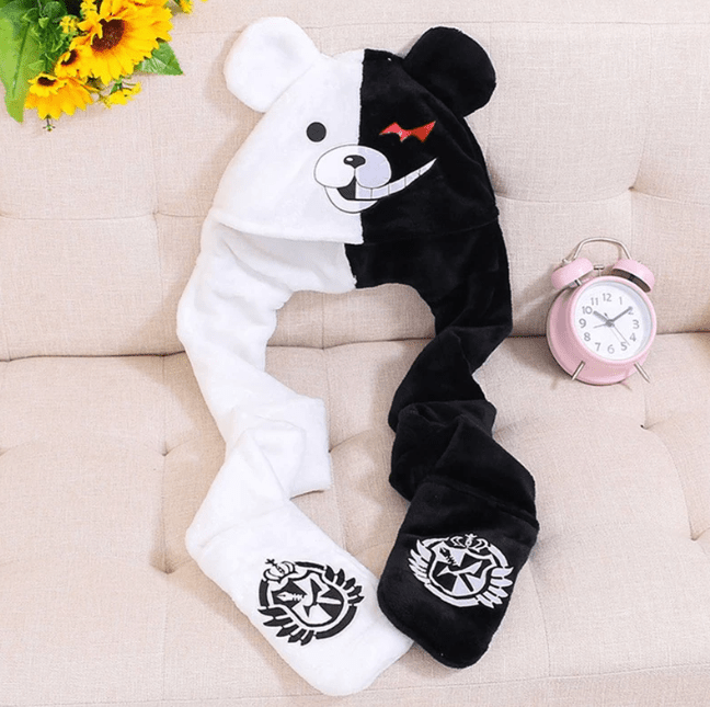 monokuma beanie hat with ears