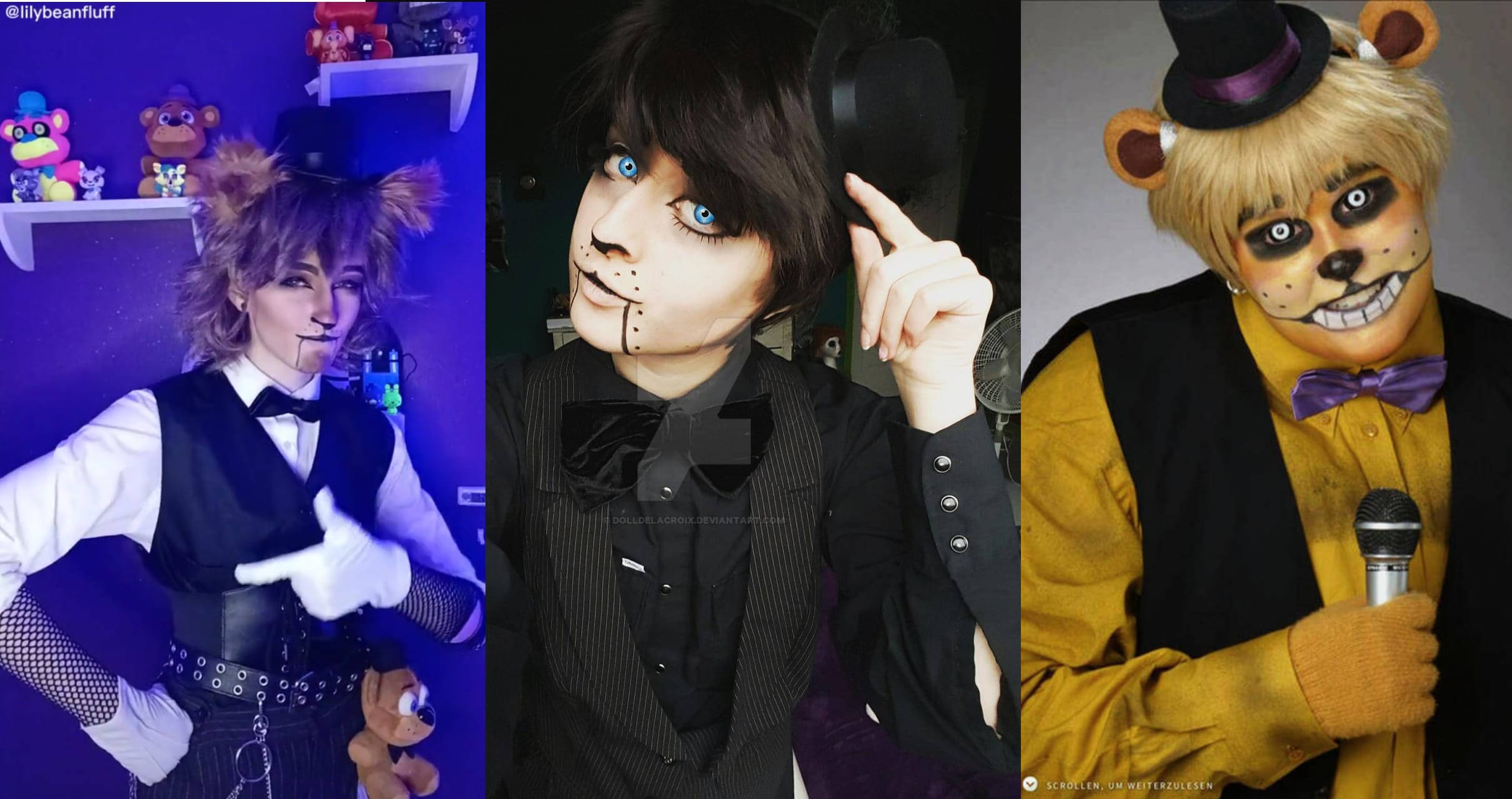 Freddy Fazbear Cosplays Bears Attack