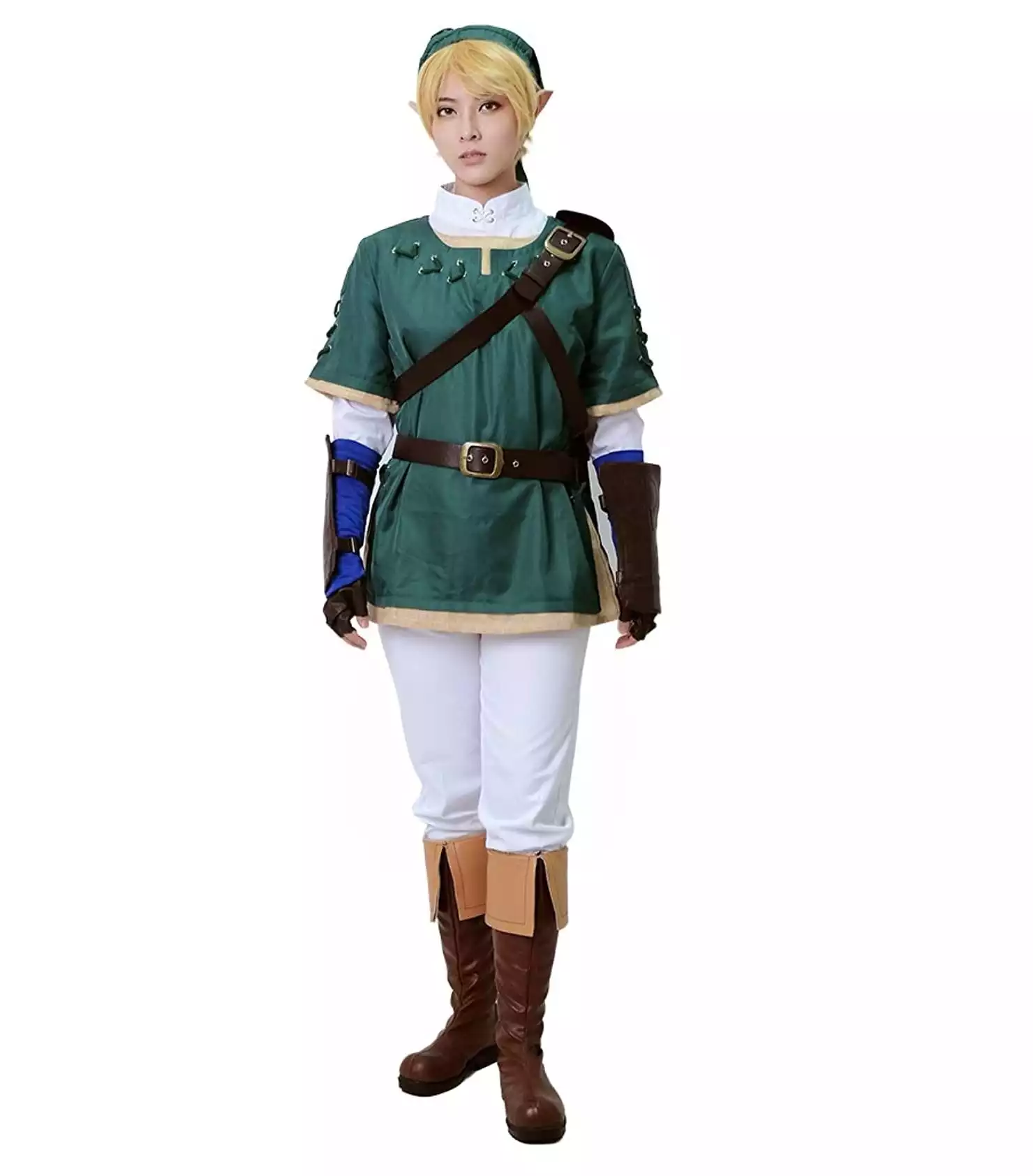 Miccostumes Men's Link Cosplay Costume Green | Amazon